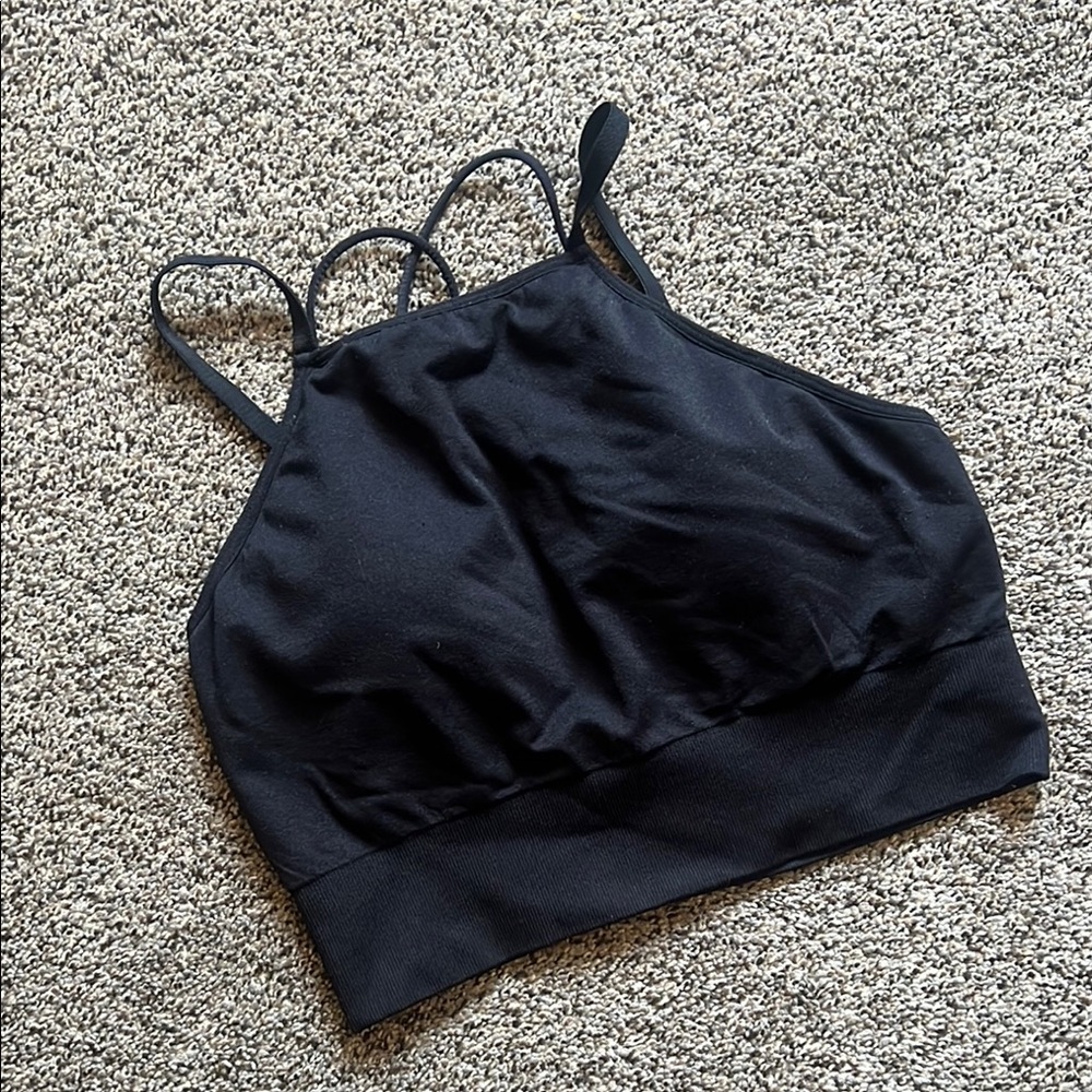 NVGTNBlack Strappy Women's Bralette